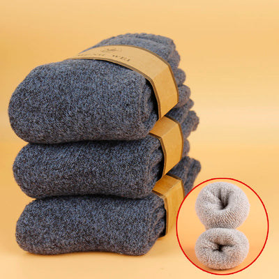 Calcetines Térmicos Largos para Hombre con Forro de Terciopelo y Lana - Image 21