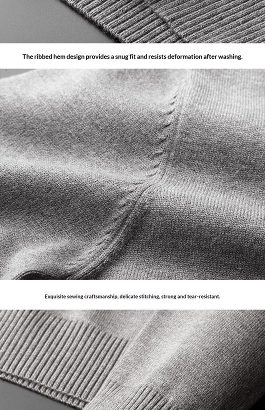 Suéter Tejido para Hombre Cuello Alto Cálido y Suave - Image 24