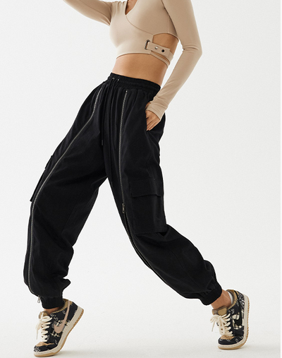 Pantalones de Trabajo Holgados con Cierre y Detalles - Image 6