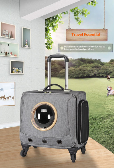 Transportín Portátil para Mascotas con Ruedas Giratorias - Image 10