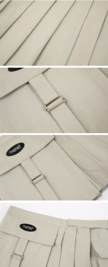 Falda Corta para Mujer con Bolsillos Amplios y Cintura Baja - Image 11