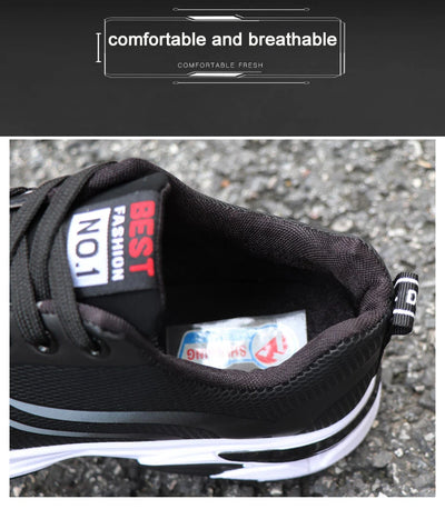 Zapatillas Deportivas Casuales para Hombre en Cuero - Diseño Cálido y Moderno - Image 10