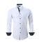Camisa de Algodón Elástico para Hombre - Estilos Primavera Otoño