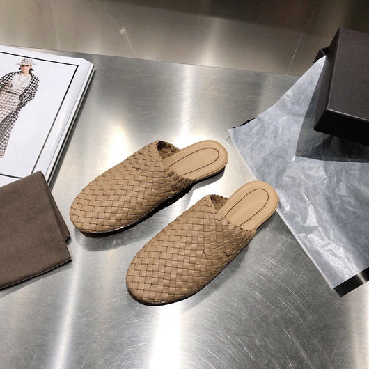 Pantuflas Tejidas de Lana de Oveja con Puntera Reforzada - Image 6