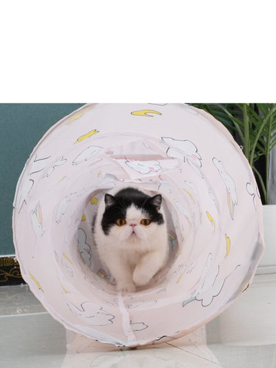 Túnel Interactivo para Gatos con Juguetes Integrados - Image 8