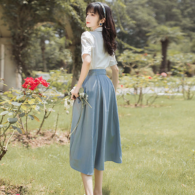 Traje Largo de Moda Femenino con Personalidad - Image 7