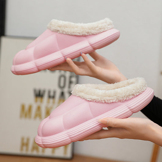 Pantuflas Familiares Antideslizantes de Algodón para Otoño e Invierno - Image 13