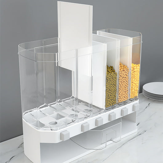 Contenedor de Almacenamiento Transparente con Dosificador - Recipiente para Arroz y Cereales - Image 5