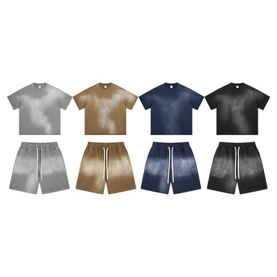 Conjunto Retro Americano Vintage para Hombre - Playera y Shorts - Image 5