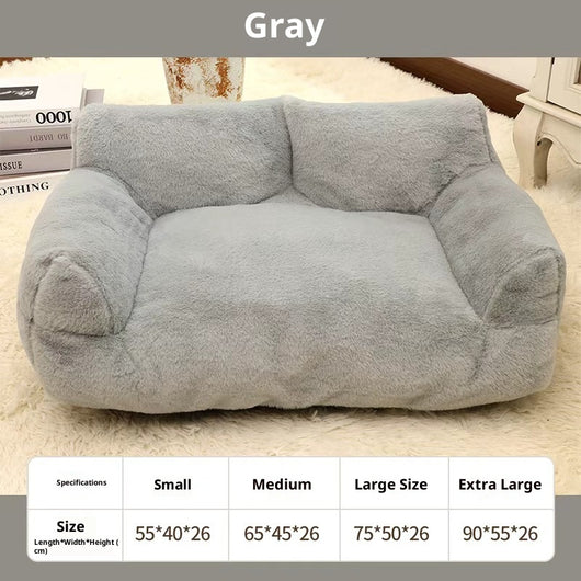 Sofá Cama Felpa Extragrande para Mascotas y Conejos - Image 18