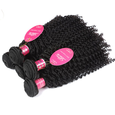 Extensiones de Cabello Humano Brasileño Rizado 10A - Paquetes de Tejido - Image 6