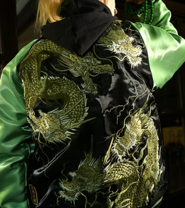 Chaqueta Yokocho Bordada Estilo Chino Unisex - Image 2
