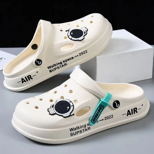 Pantuflas Astronauta Verano - Sandalias Cómodas para Casa y Jardín