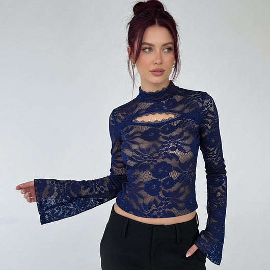 Blusa de Encaje Elegante que Realza tu Figura - Image 9
