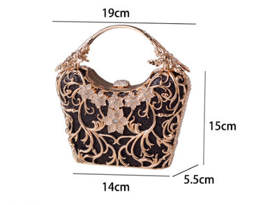 Bolso de Fiesta Calado Brillante para Banquete - Image 9