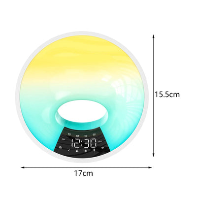 Reloj Despertador Inteligente WiFi con Luz de Simulación de Amanecer - Image 12