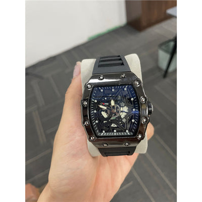 Reloj de Hombre Cilíndrico con Movimiento de Cuarzo Luminoso - Image 6