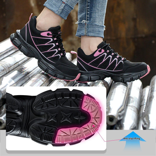 Zapatos de Seguridad Antiaplastamiento y Antipunción para Mujer con Punta de Acero - Image 2