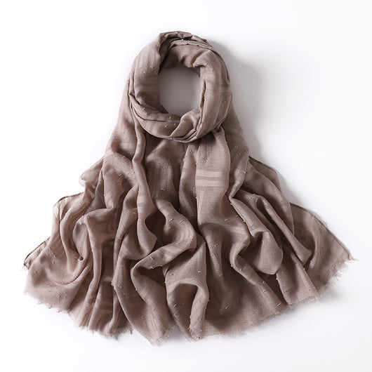 Pañuelo Hijab Premium Tie-Dye Degradado con Estampado Arrugado - Image 21