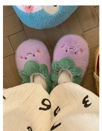 Pantuflas de Casa Cómodas con Suela Antideslizante y Contraste de Colores - Image 11