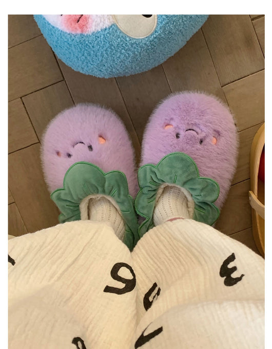 Pantuflas de Casa Cómodas con Suela Antideslizante y Contraste de Colores - Image 11