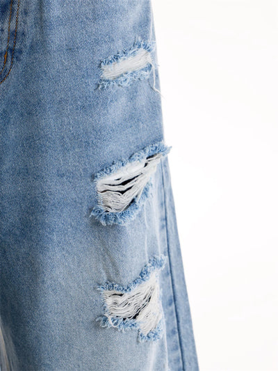 Jeans Rotos Estilo Retro Americano para Chicas - Image 10