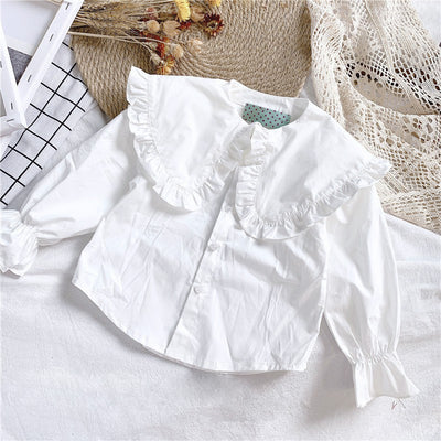 Camisa Elegante de Solapa Grande y Manga Larga - Image 17