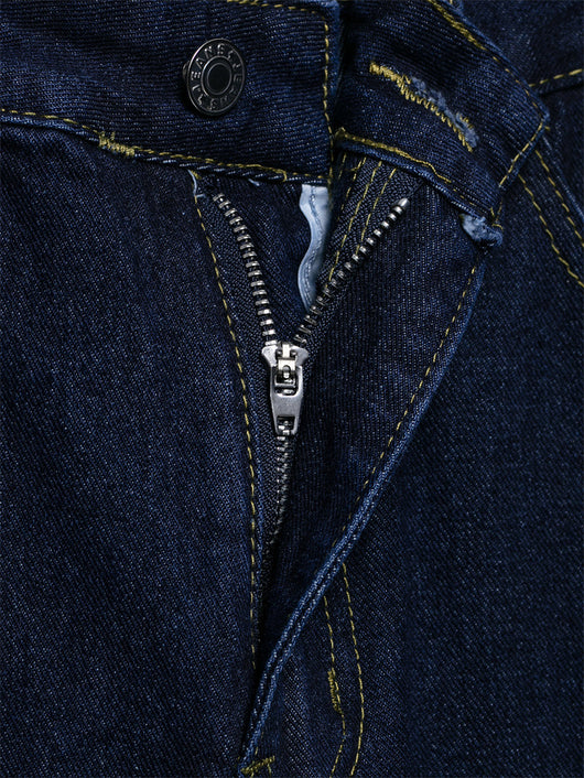 Conjunto Denim Vintage Azul Suelto - Camisa Manga Larga y Pantalón - Image 16