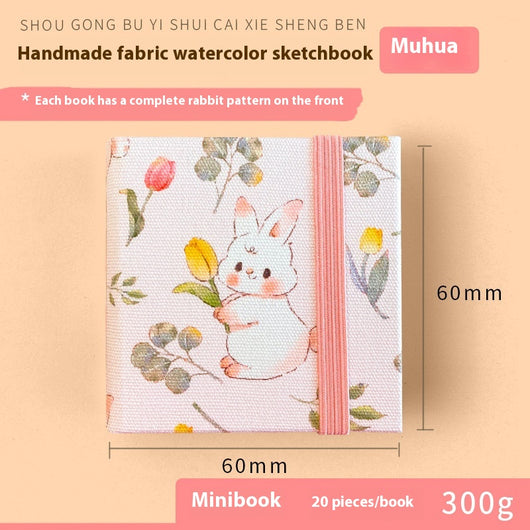 Cuaderno de Viaje Portátil para Acuarela con Diseño de Pájaro Feile - Image 11