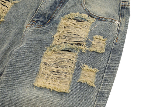Pantalón de Trabajo Denim Recto con Bolsillos - Image 11