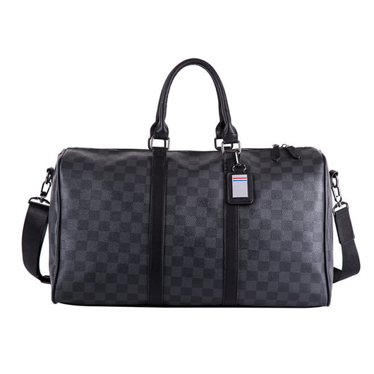 Bolso Bandolera Cuadros Coreano de Gran Capacidad para Viajes - Image 6