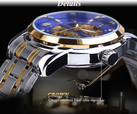 Reloj Mecánico Impermeable con Diseño Calado para Hombre - Image 30