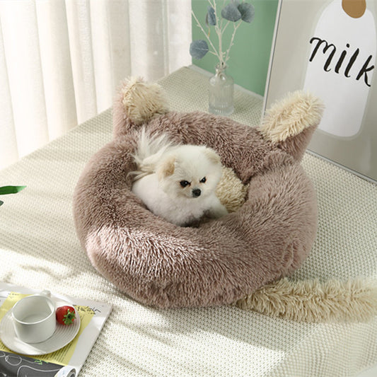Cama Térmica para Mascotas - Nido Acogedor Invierno