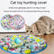 Casa Escondite para Gatos con Juego Integrado y Alivio del Estrés