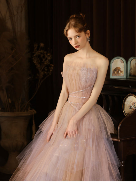 Vestido de Noche Salute Vino Lujo Compacto - Image 10