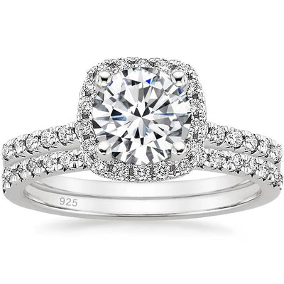 Anillo de Plata 925 con Circonita de 7mm - Simulante de Diamante - Image 6