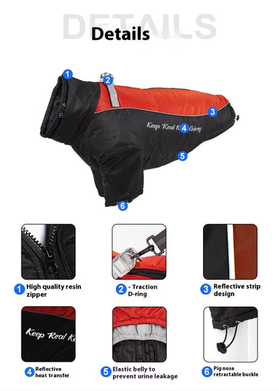 Abrigo Térmico de Polar para Perros - Image 26