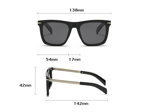 Gafas de Sol Retro Polarizadas para Hombre - Estilo Vintage Box - Image 8