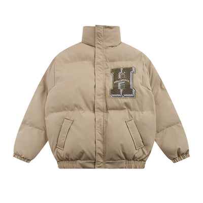 Chamarra Gruesa para Parejas Ins Tide Brand - Estilo Boyfriend Oversized - Image 11