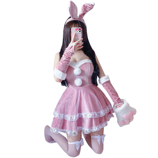 Disfraz de Sirvienta Navideña para Escena - Vestido Temático Festivo - Image 5