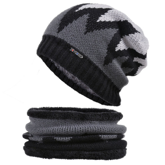Gorro de Lana Tejido Winter Flame para Hombre - Versátil y Elegante - Image 10