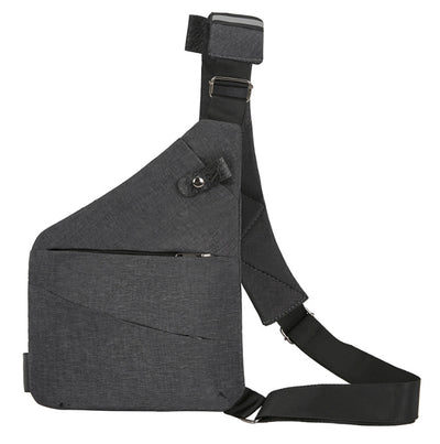 Mochila Deportiva Multifuncional con Bolsa de Pecho para Hombre - Image 7