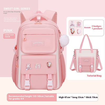 Mochila Escolar de Gran Capacidad Ergonómica para Niños - Image 22