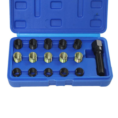 Kit Reparador de Bujías 16 Piezas - Herramienta Profesional para Rosca 14mm - Image 7