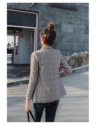 Blazer Corto Coreano para Mujer - Primavera y Otoño - Image 7