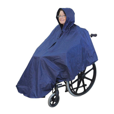 Poncho Impermeable Reflectante para Silla de Ruedas y Scooter de Movilidad - Image 8