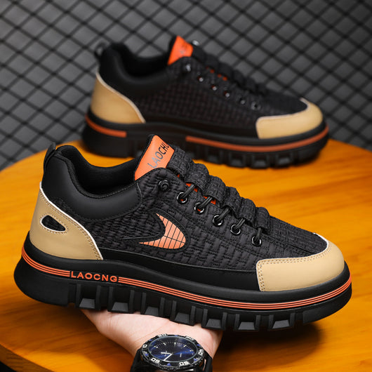 Zapatos Casuales Deportivos para Hombre con Suela Gruesa y Estilo Moderno - Image 6