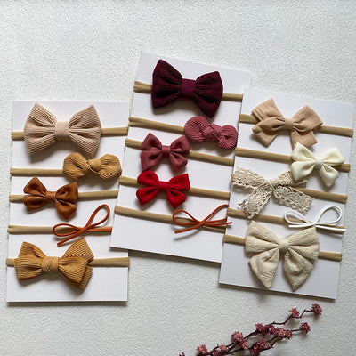 Set de 5 Diademas con Moños para Bebé - Image 15