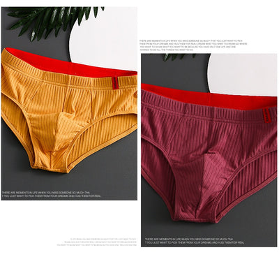 Calzoncillos Triangulares Modernos Transpirables para Hombre - Image 16