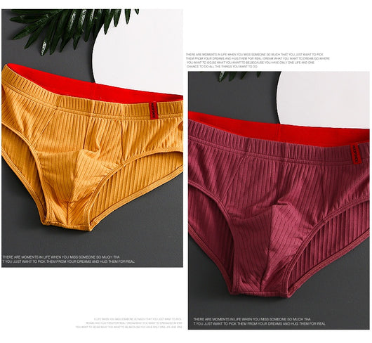 Calzoncillos Triangulares Modernos Transpirables para Hombre - Image 16